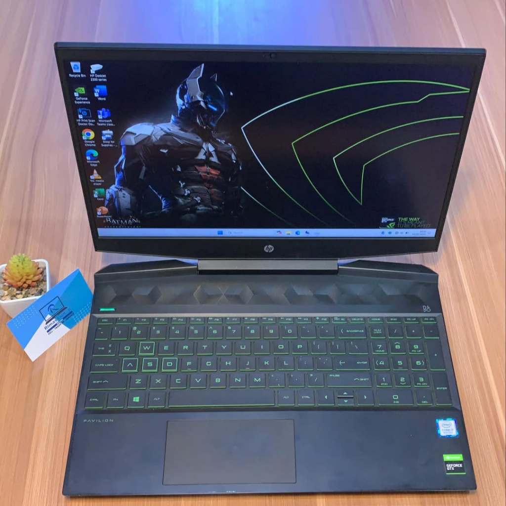 HP Pavilion Gaming 15 Laptop SECOND | Intel Core i7 - 9750H with NVIDIA GeForce GTX 1650 4G / Memory