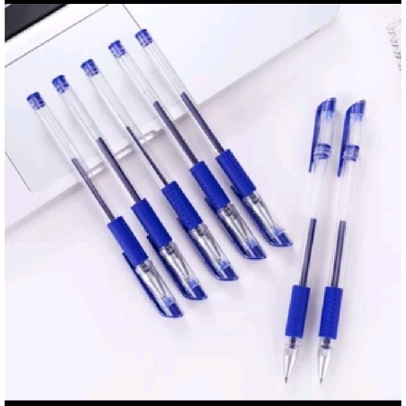 

[COD]AKB Pena Gel 0.55mm Standard Pulpen tinta cair Alat Tulis Sekolah Kantor Pen Warna Warni