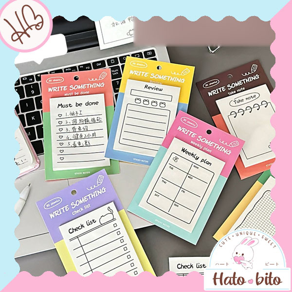 

Sticky notes write something daily plan to do list mini memo pad notepad HB1854