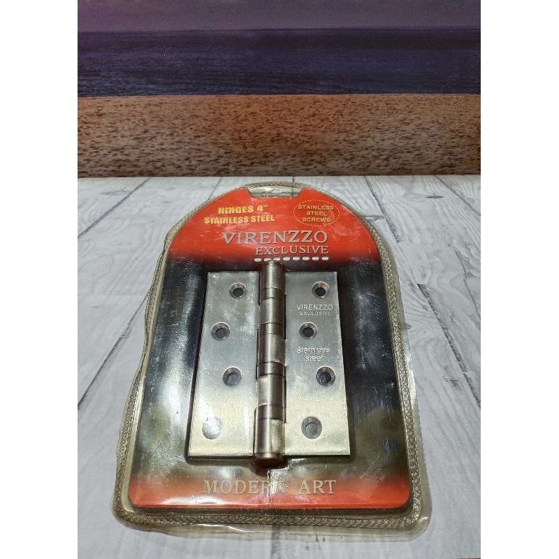 Engsel Pintu Press 4" Stainless "Virenzzo"