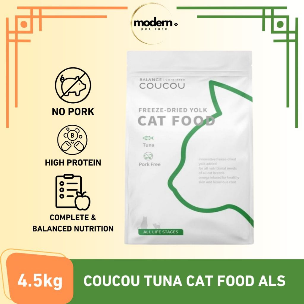 COUCOU Tuna Cat Food All Life Stages Freshpack 4.5kg