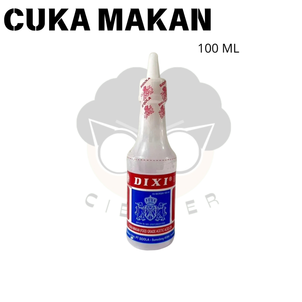 

CUKA MAKAN DIXI 100ML / CUKA BAKSO / WHITE VINEGAR 100ML