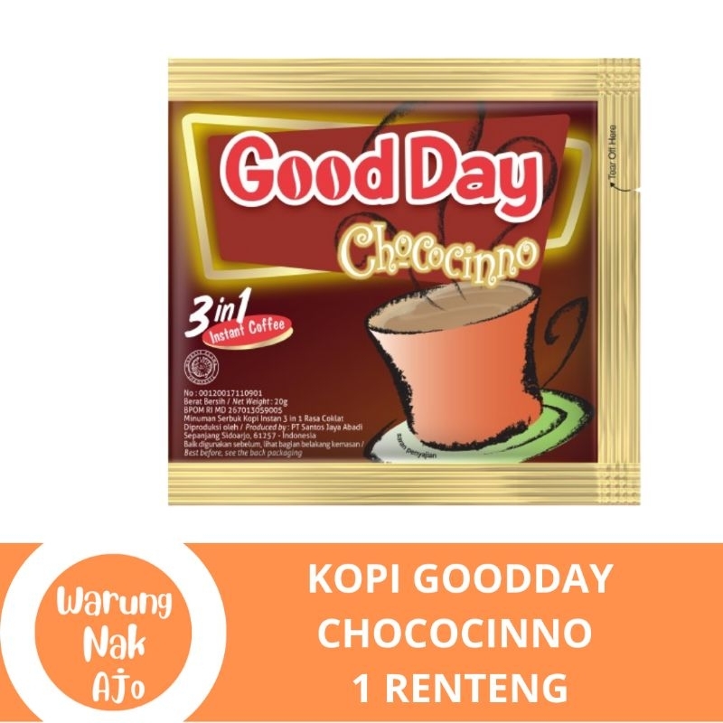 

KOPI GOOD DAY CHOCOCINO 1 RENTENG