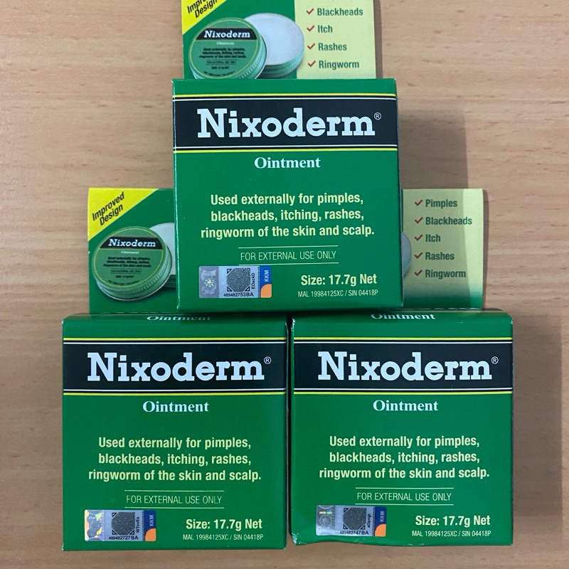 Salep Nixoderm Ointment Jerawat Panu Kurap Eksim Gatal 17.7g