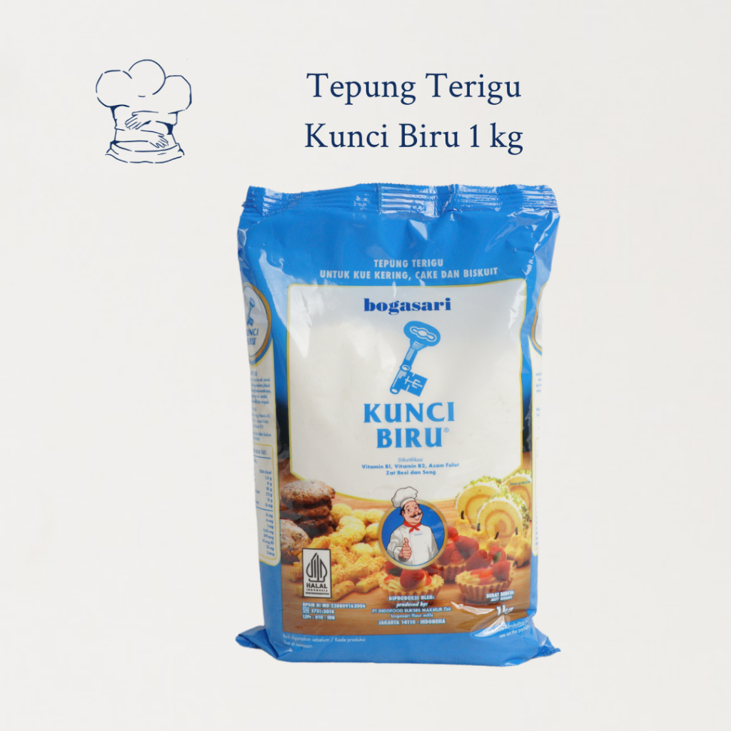 

Tepung Kunci Biru 1kg