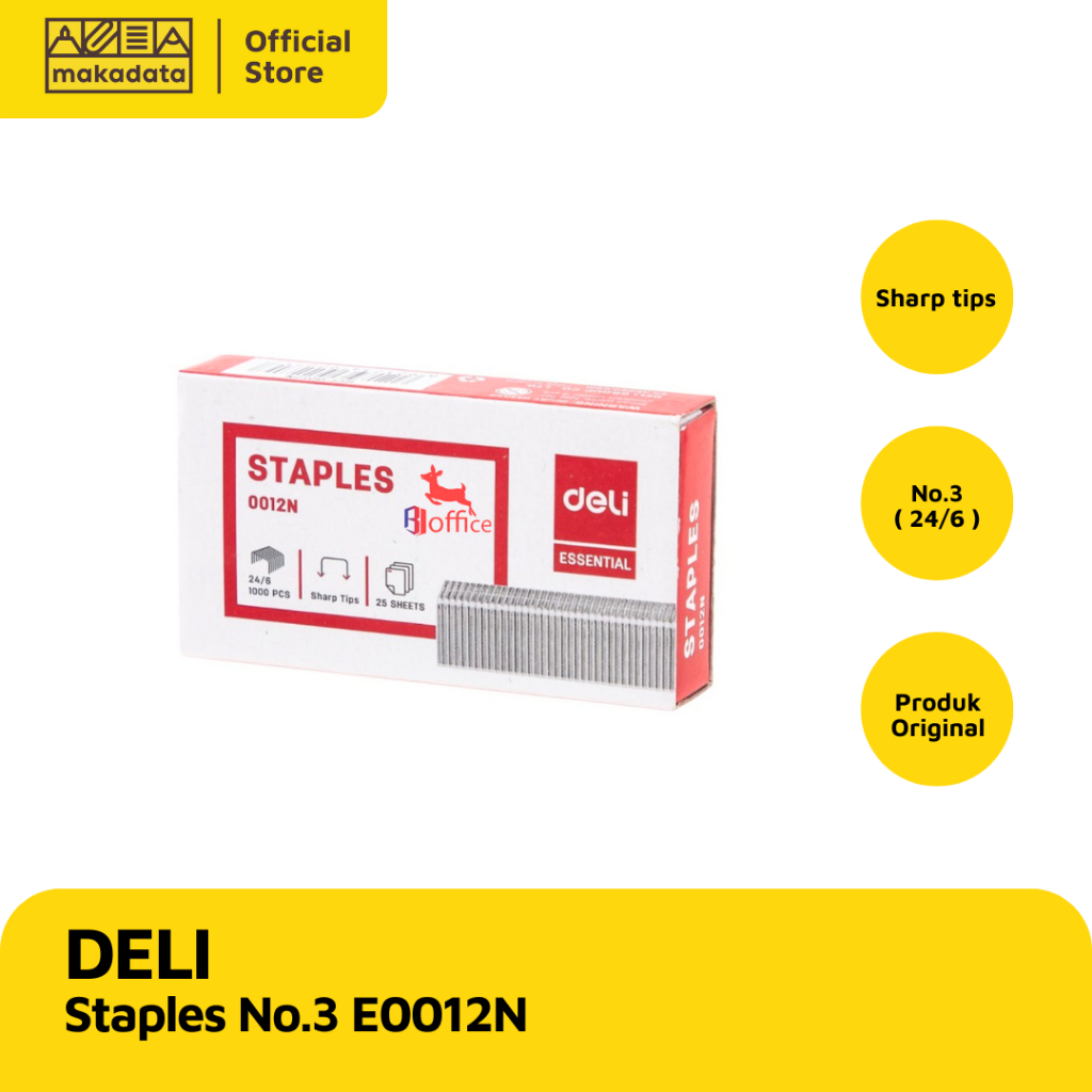 

DELI STAPLES NO 3 E0012N (1 PCS)