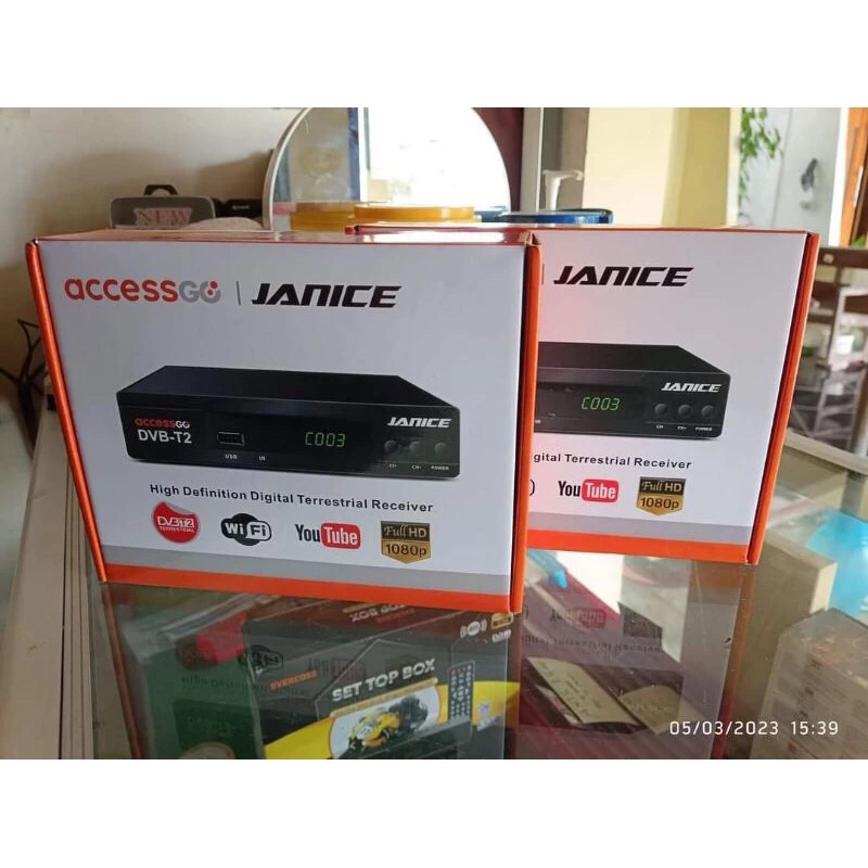 Set Top Box DVBT2 AccessGo Janice