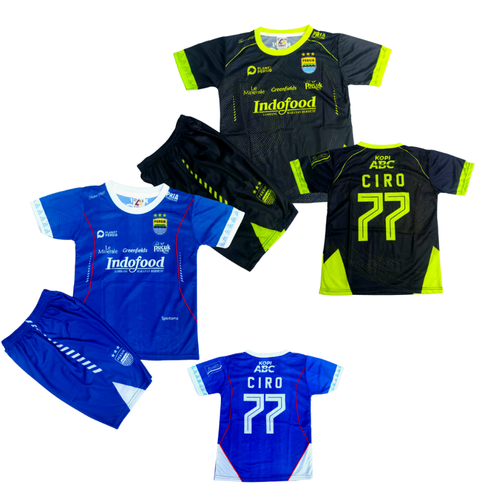 JERSEY KIPER PERSIB BANDUNG SETELAN KIPER PERSIB BANDUNG USIA 5-12THN