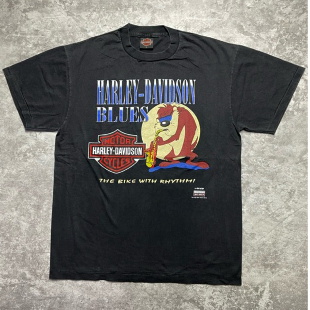 KAOS FADED HARLEY TAZMANIA THE BIKE WITH RHYTHM TAG HARLEY DAVIDSON