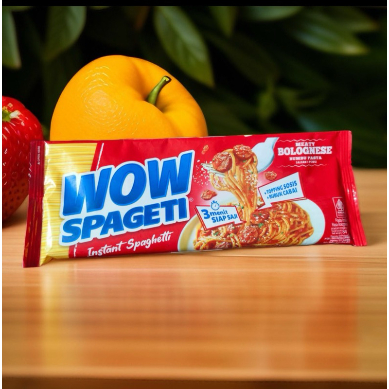 

(COD) WOW Spageti Instan Spaghetti Meat Bolognese Pc