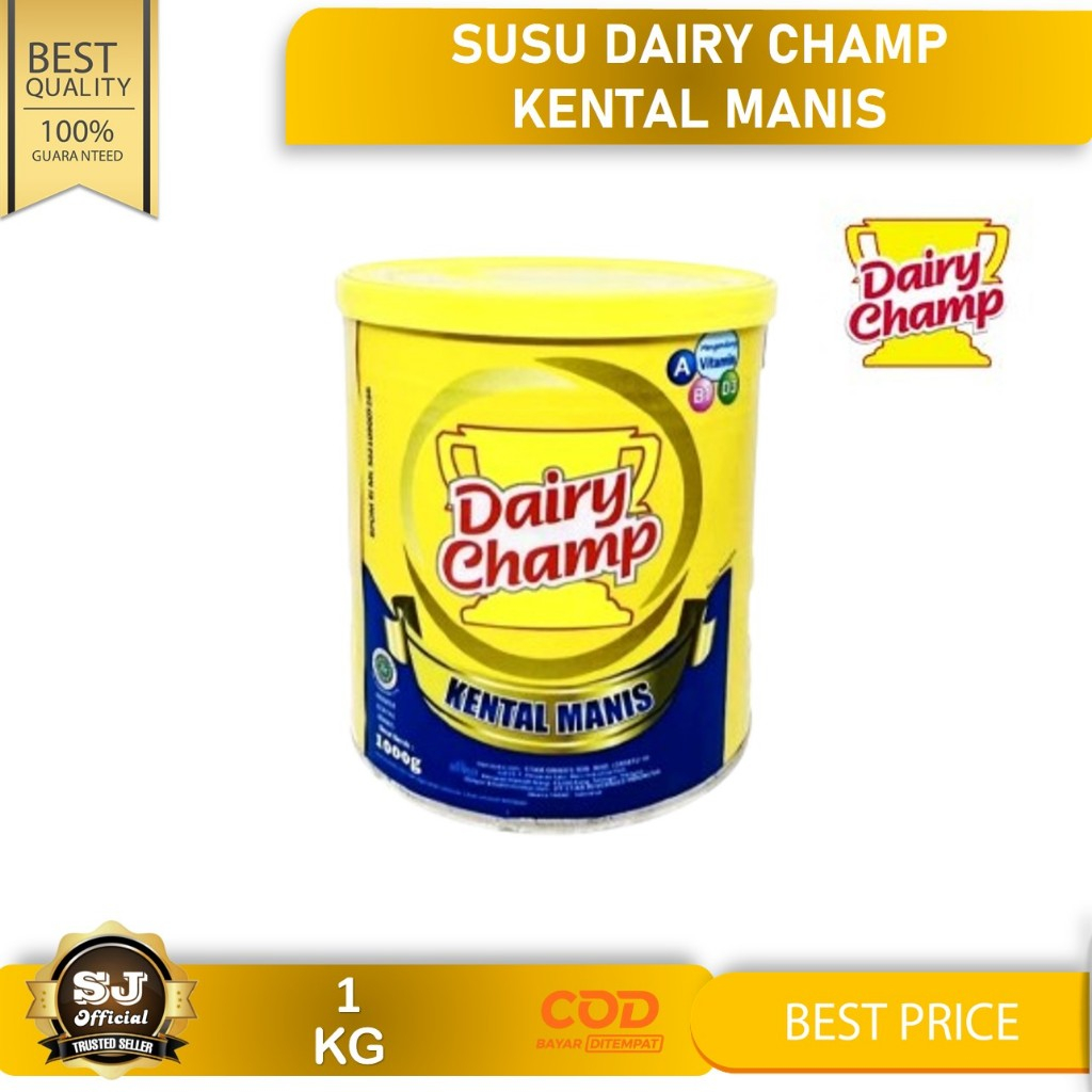 

Susu Dairy Champ KALENG 1kg - Sweetened Creamer