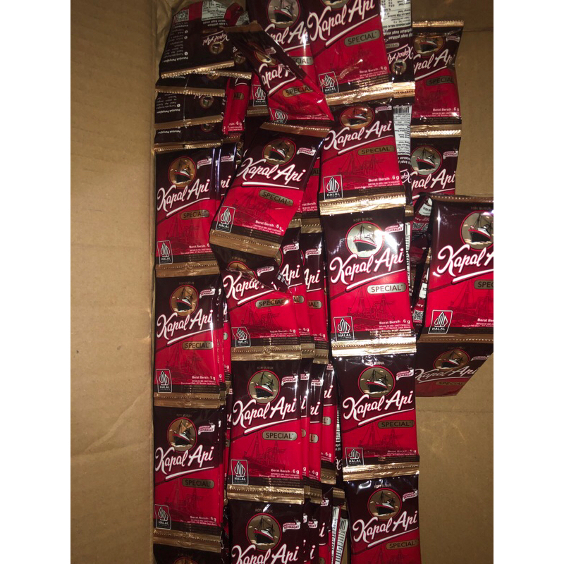 

kopi KAPAL API sachet isi 10
