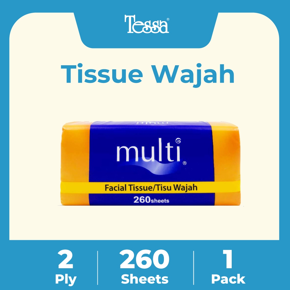 Tessa Multi Facial Tissue (260 Sheet x 2ply)