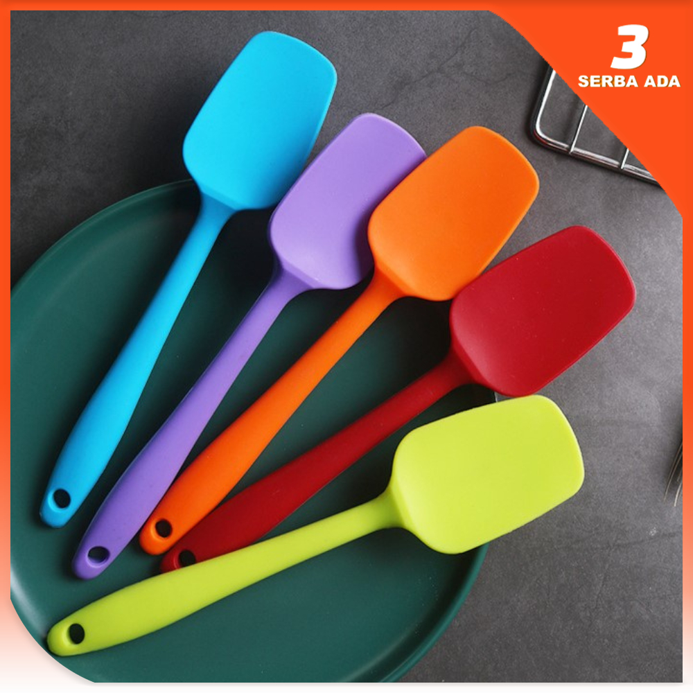 Spatula Sekop Silikon Tahan Panas / Spatula Shovel Silikon / Spatula Silikon / Spatula Masak