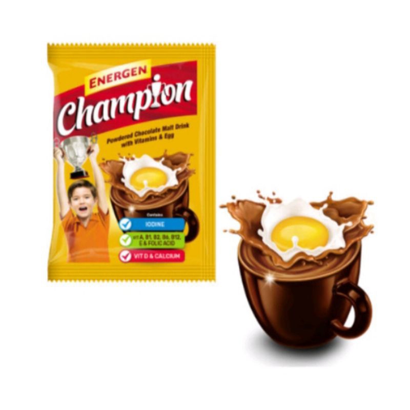 

CHAMPION ENERGEN/ MINUMAN MALT COKLAT