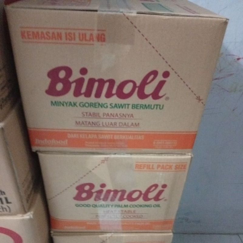 

BIMOLI MINYAK GORENG 2liter 1 KARTON