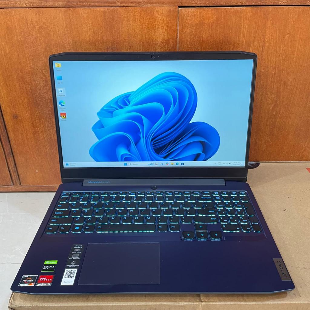 Lenovo Ideapad Gaming 3 15ARH05, Ryzen 7 - 4800H, 16/512Gb, #GTX1650 4Gb, #Backlight, Navy Blue
