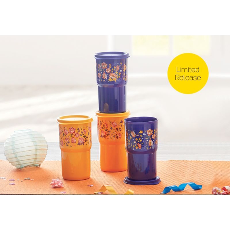 TUPPERWARE ROSETTA TUMBLER 350ml (4)