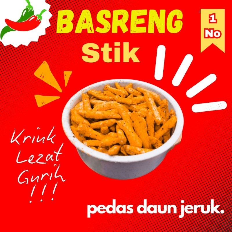 

Basreng Stik Pedas Daun Jeruk