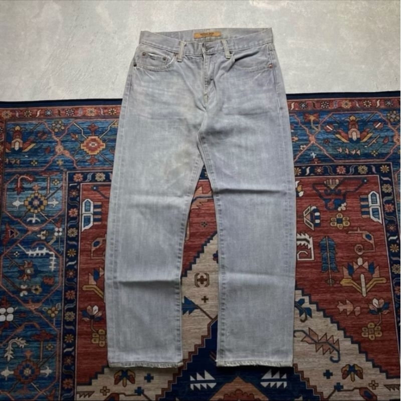 Uniqlo Original Basic S-002 Regular Fit Straight - Light Grey