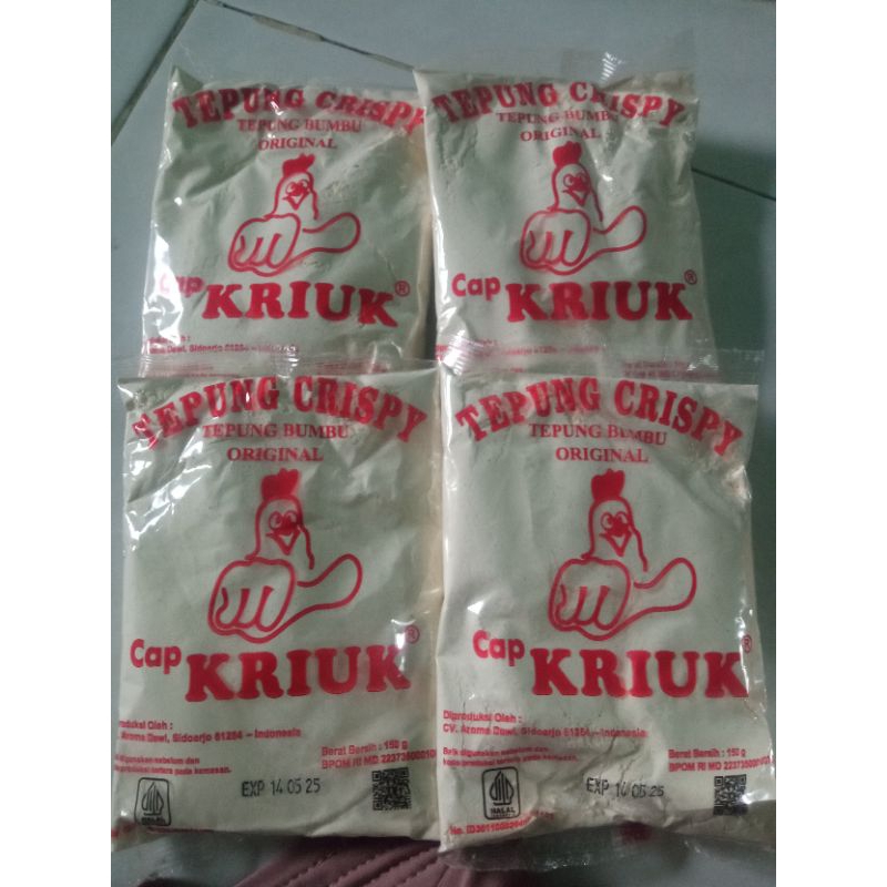 

Tepung Krispy kriuk 160g
