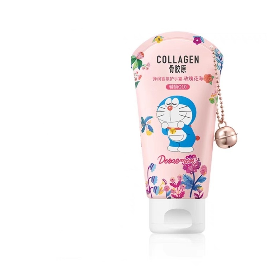 WATSONS Doraemon Collagen Elasticity with Coenzyme Q10 BLOSSOM ROSES Scented Hand Cream (80g)