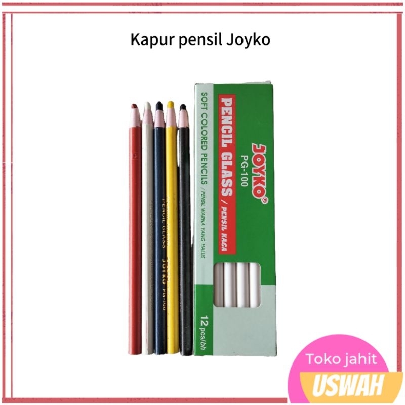 

PENSIL KAPUR MEREK JOYKO UNTUK PENDA POLA KAIN