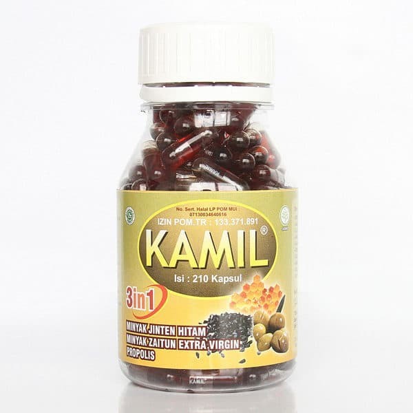 Kamil 3IN1 | Habbatussauda Jinten Hitam + Zaitun + Propolis