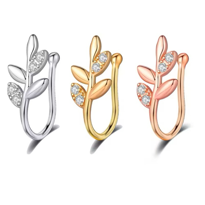 FAKE NOSE PIERCING ANTING HIDUNG PALSU NON TINDIK TANPA TINDIK