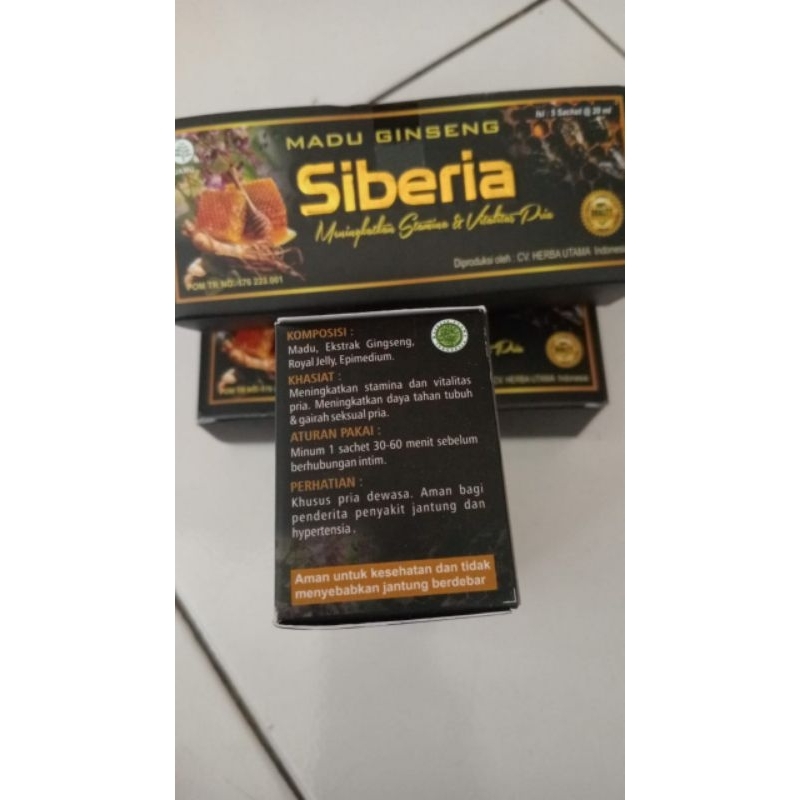 

Madu gingseng Siberia