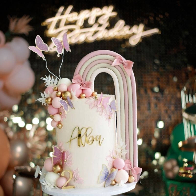 

custom cake//cake mewah/simple cake