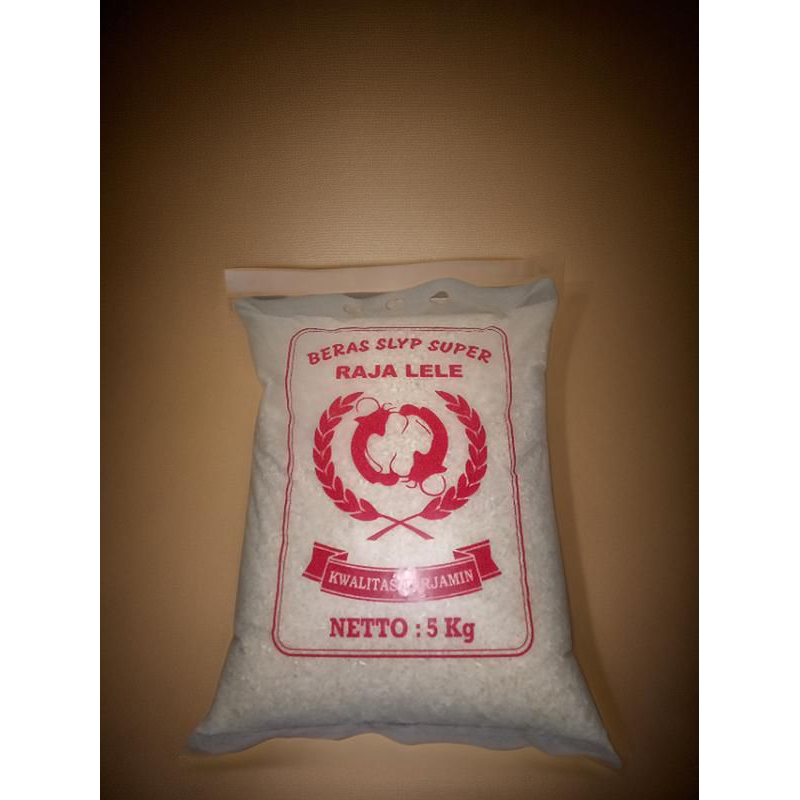 

Beras 5 kg Kemasan Cap RajaLele