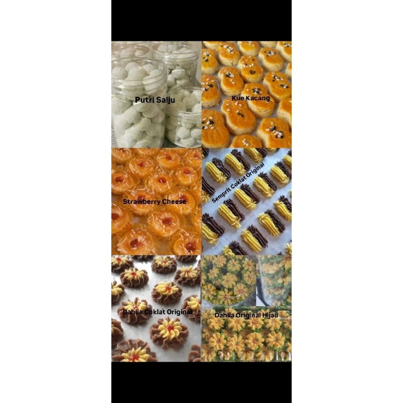 

Kue Kering/Kue Imlek/Hampers/Cookies/Kuker