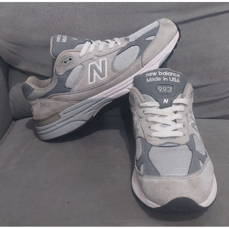 Sepatu Second New Balance  NB 993 USA MR993GL Size 43