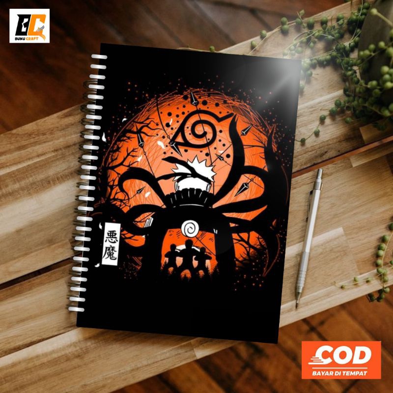 

Notebook anime Naruto notebook Spiral buku Tulis catatan buku Estetik Termurah