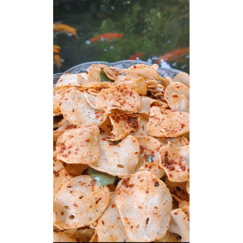 

Basreng murah enak gurih renyah/cemilan kekinian/Basreng pedas/basreng ORI/Basreng balado/Basreng Home Made/Basreng ¼/250grm