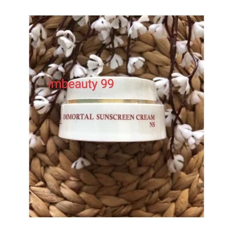 Immortal Sunscreen Cream NS - Normal Skin - Sunblock krim SPF 30 - tabir Surya untuk kulit normal / 