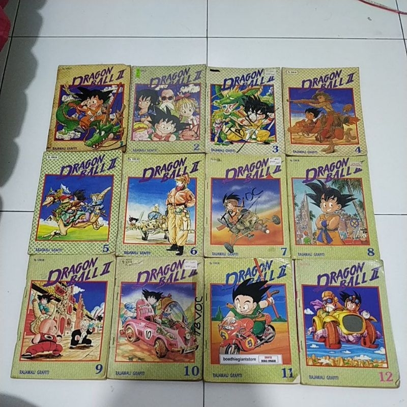 Komik Dragon Ball II 1-12, TS