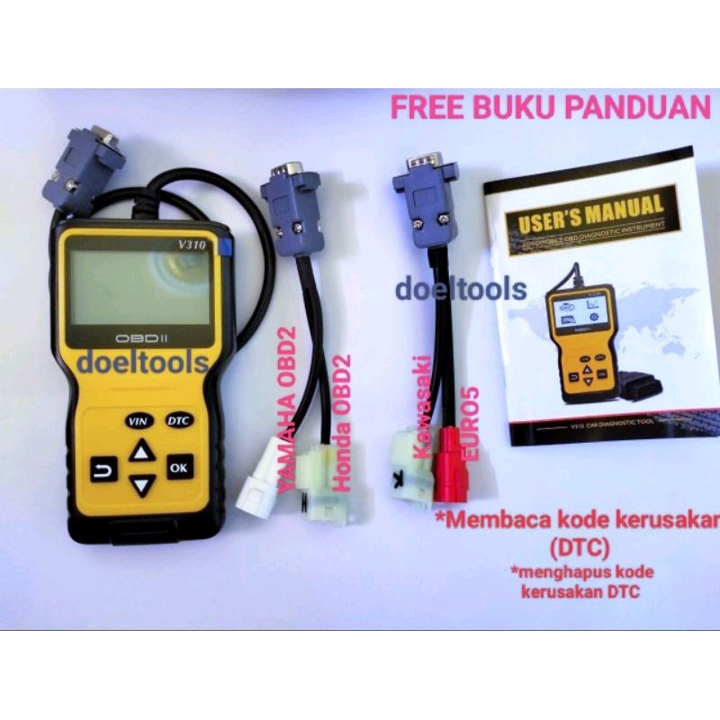 SCANNER SCANNER OBD 2 MOTOR INJEKSI Alat Servis Motor Injeksi