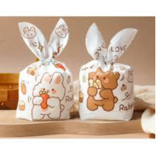 

Plastik Rabbit Ukuran 12 x 22 Plastik size SS (Super Small) Ulang Tahun Anak/Plastik Kelinci Rabbit Bag souvenir ultah anak/Plastik lucu Snack ultah hampers isi 10