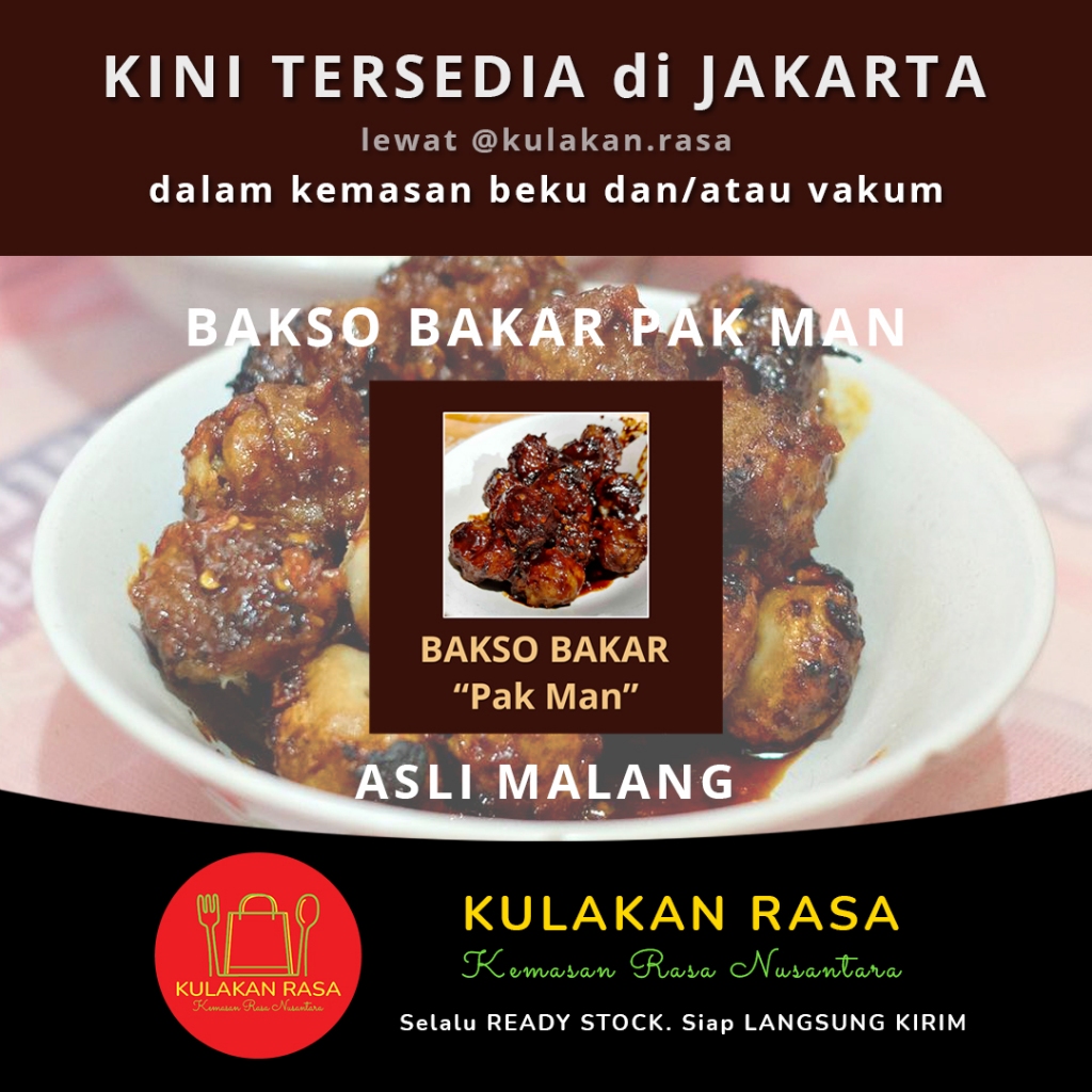 

BAKSO BAKAR PAK MAN asli dari Malang (1 paket 25 butir)