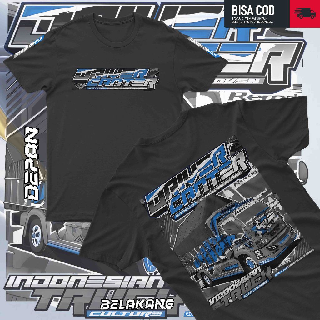 KAOS DRIVER CANTER rfr041 CANTER KAOS TRUK CANTER TERLARIS KAOS TRUCK MANIA RR IDN LOKALO
