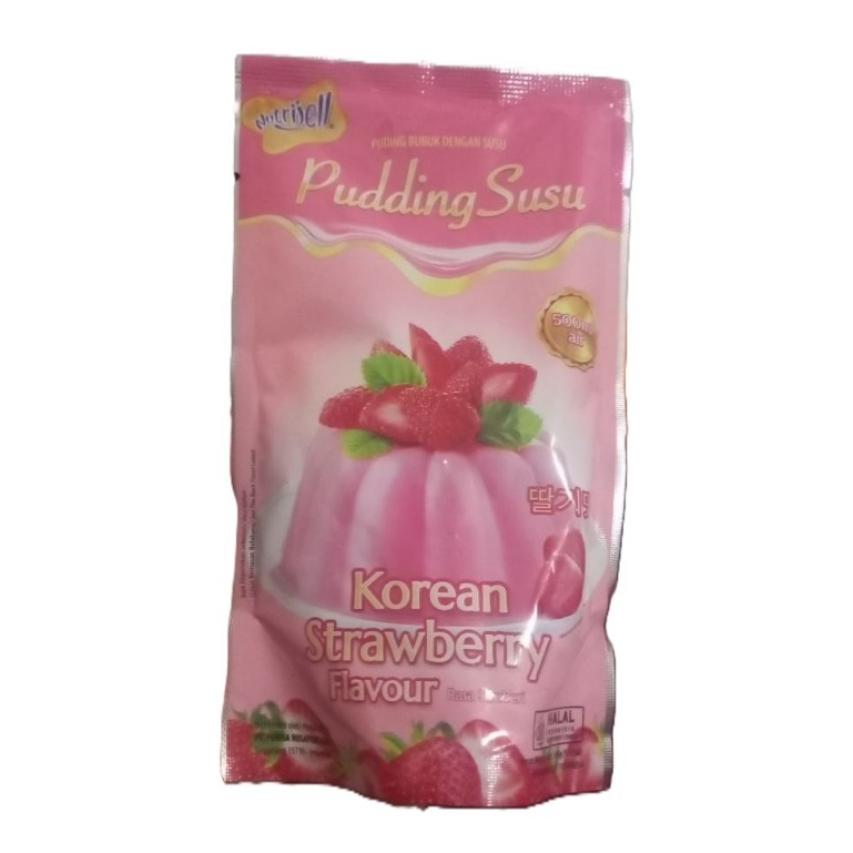 

Nutrijell Puding Susu Korean Strawberry 140 gr