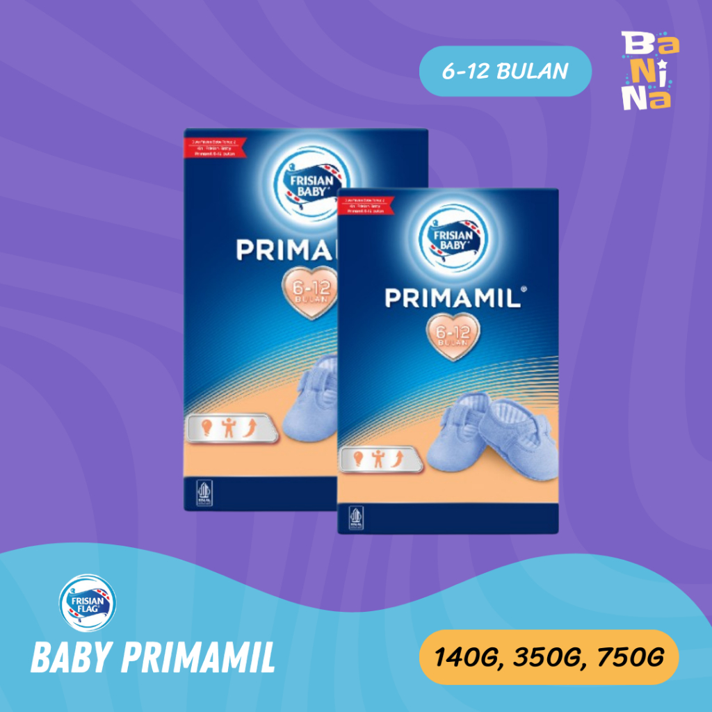 Frisian Flag Primamil 6-12 360g Susu Formula Bayi 6-12 Bulan