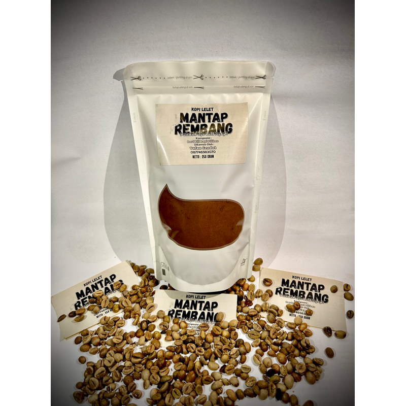 

Kopi 250grm lelet MANTAP || Kopi lelet bubuk coklat khas Rembang - Lasem
