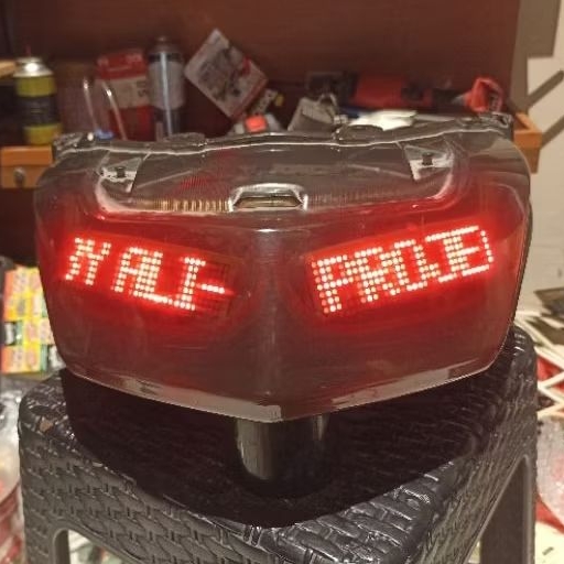 Stoplamp Custom NMAX OLD Runningtext Fullset PnP