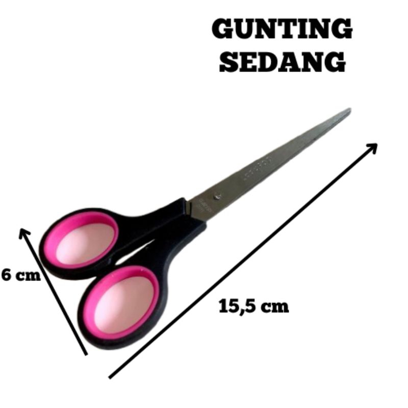 

GUNTING SEDANG STANLESS STEEL | GUNTING KERTAS