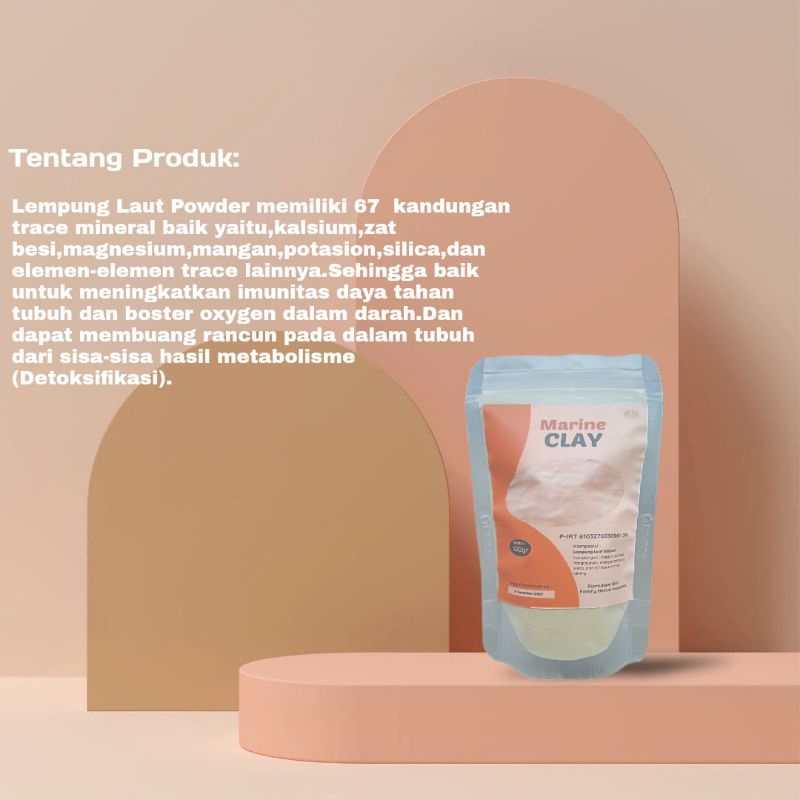 Lempung Laut Powder•Lempung Laut Serbuk•Obat Detoksifikasi•Obat Maag•Obat Diabetes•Obat Lambung•Obat