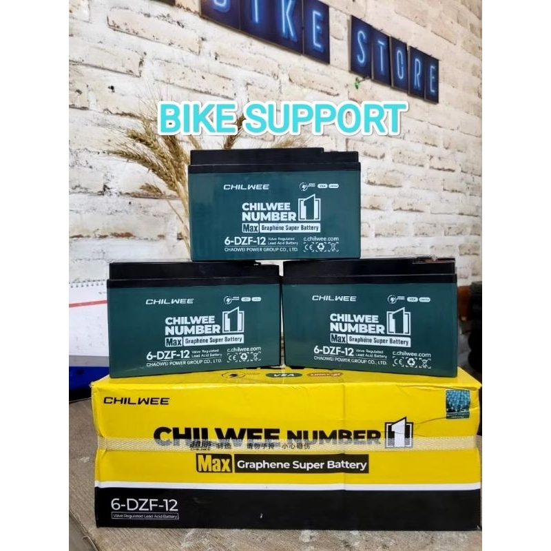 Aki Baterai Kering Sepeda Listrik