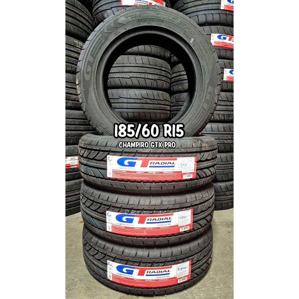 ban tubeles ring 15 ukuran 185/60/R15 gt radial GTX PRO ban mobil murah